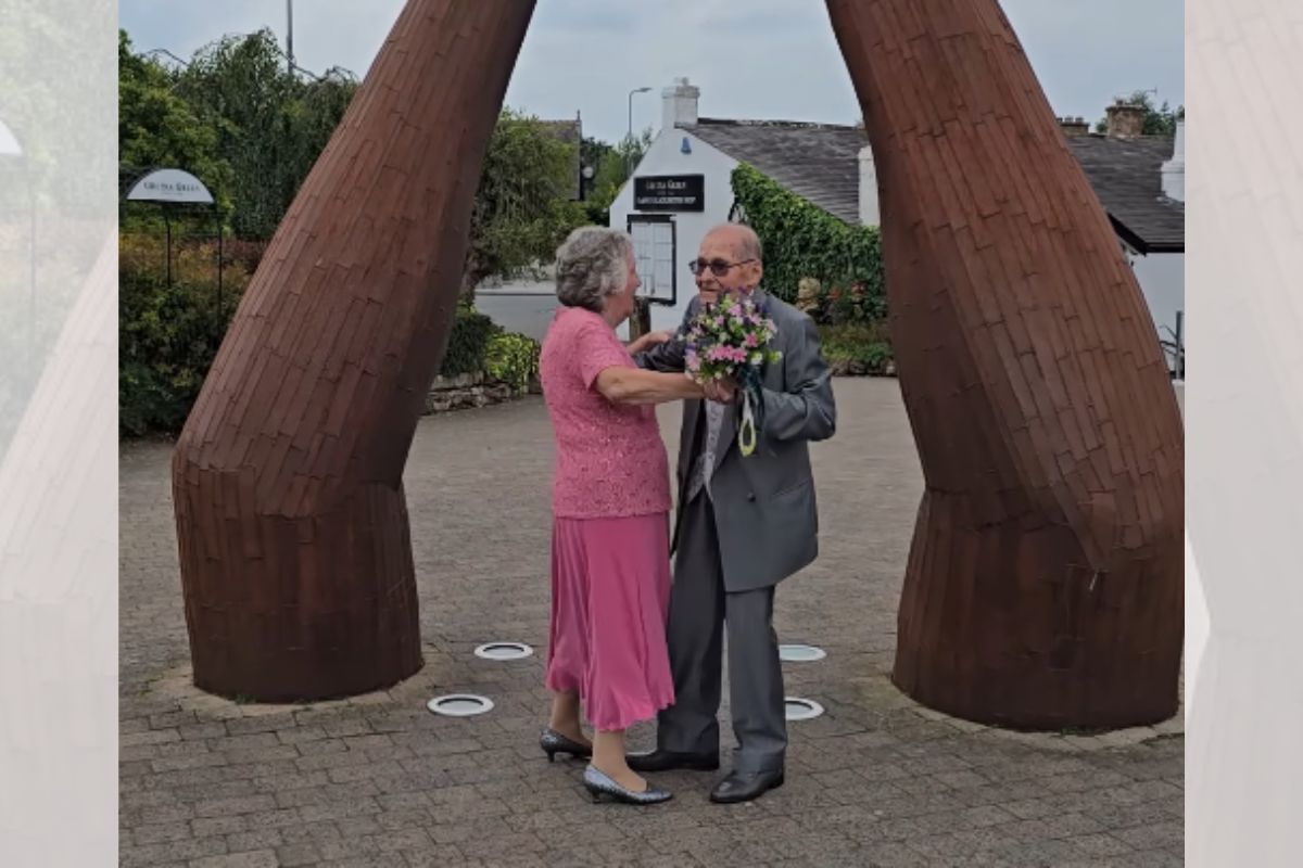 Idosos fogem para a Escócia e celebram casamento aos 97 e 88 anos