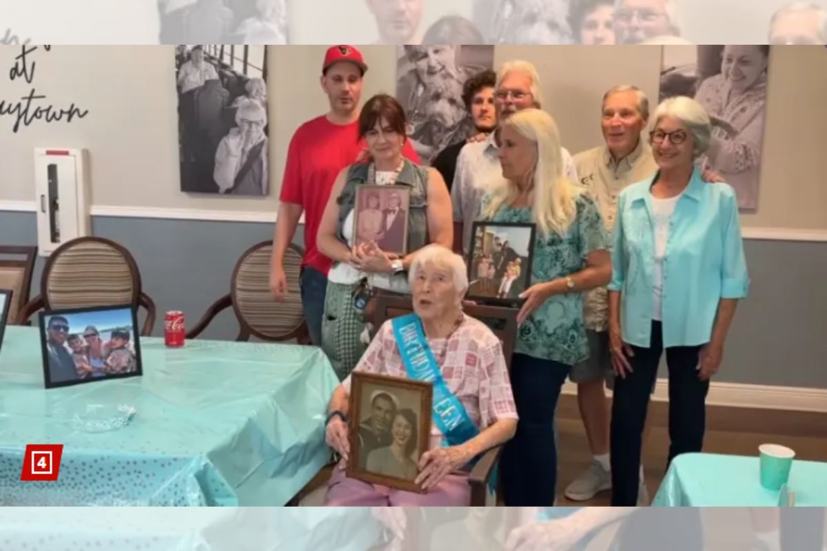 idosa de 105 anos
