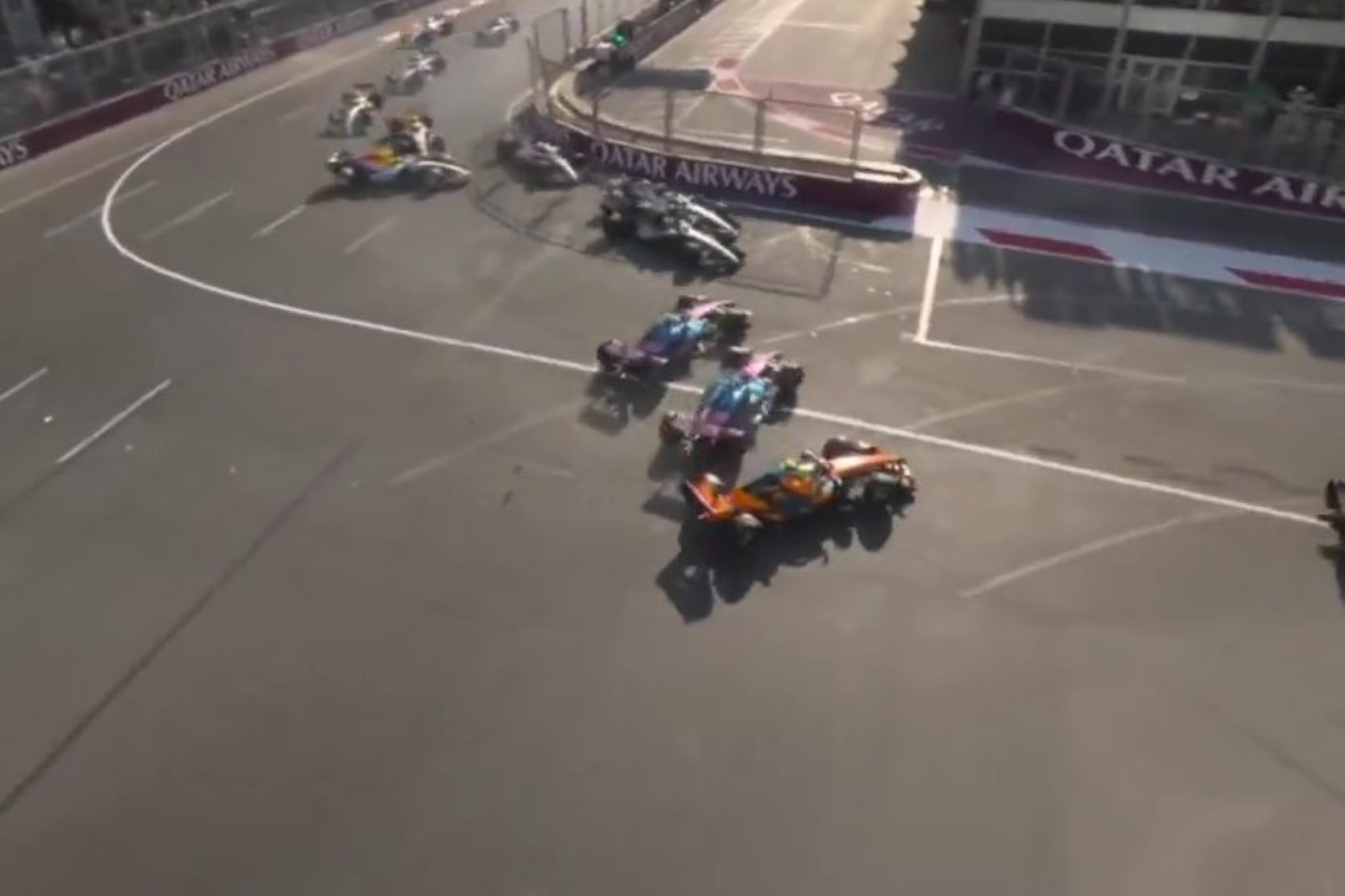 F1: Norris se desculpa com Colapinto após pedir suspensão por acidente