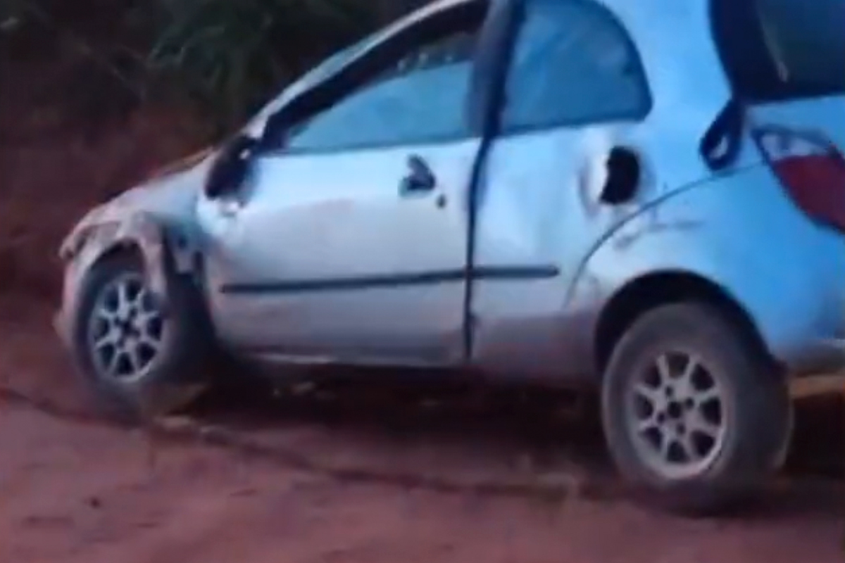 Pai sem CNH perde controle do carro e bebê de 1 ano morre em acidente