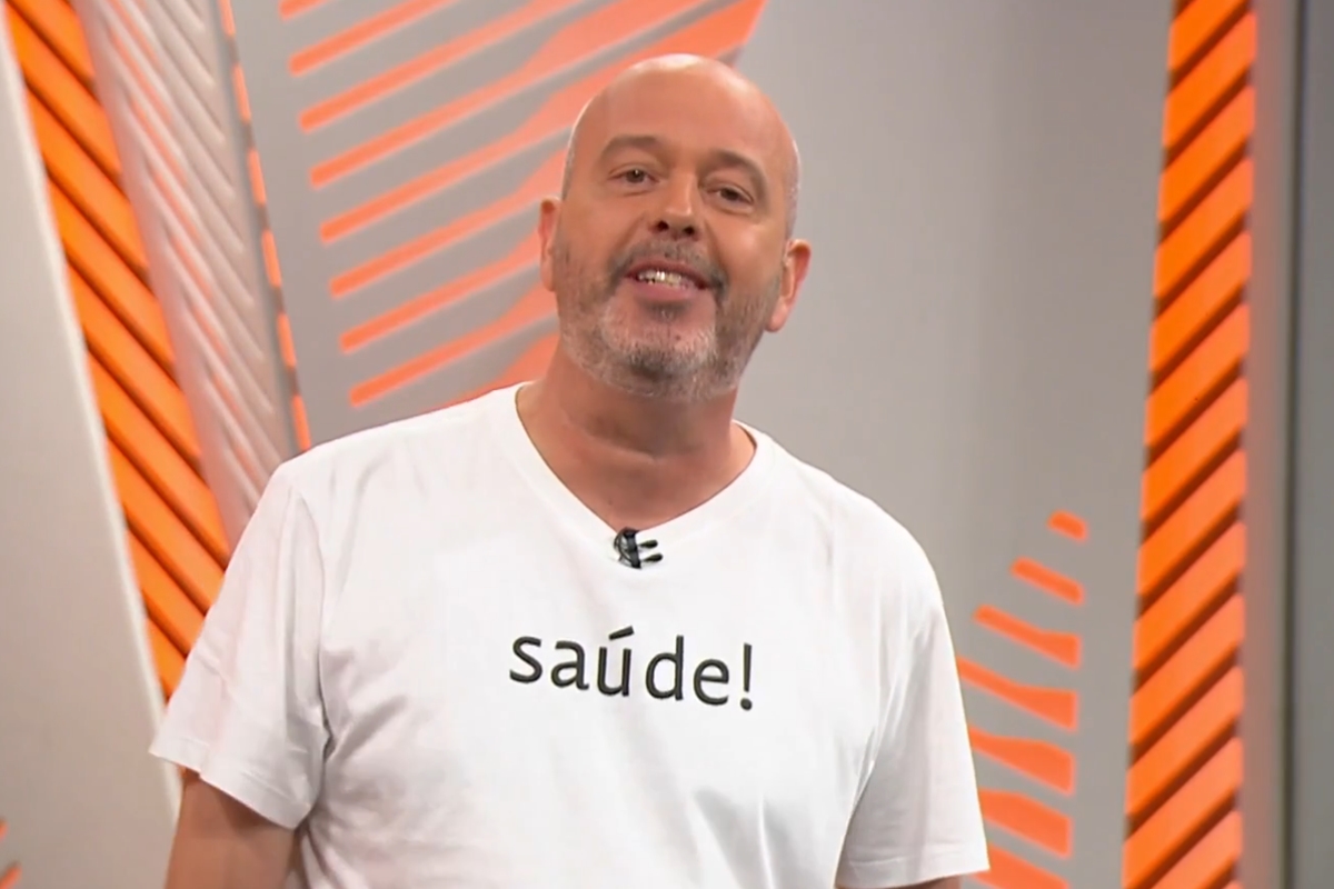 Alex Escobar volta à Globo e apresenta programa pela 1ª vez após passar mal