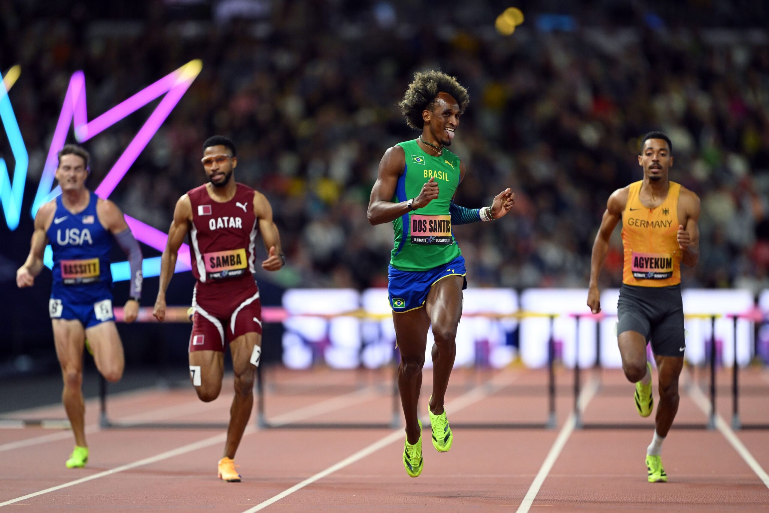 Alison dos Santos e Matheus Lima vão à final do Mundial de Atletismo