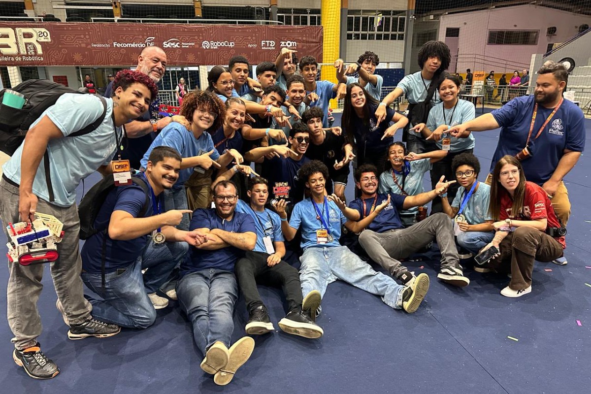 Olimpíada de Robótica: Patec conquista 1° lugar no DF e segue para nacional