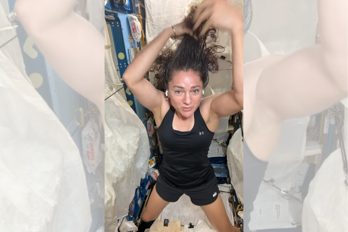 Astronauta da Nasa revela como cuida do cabelo cacheado no espaço