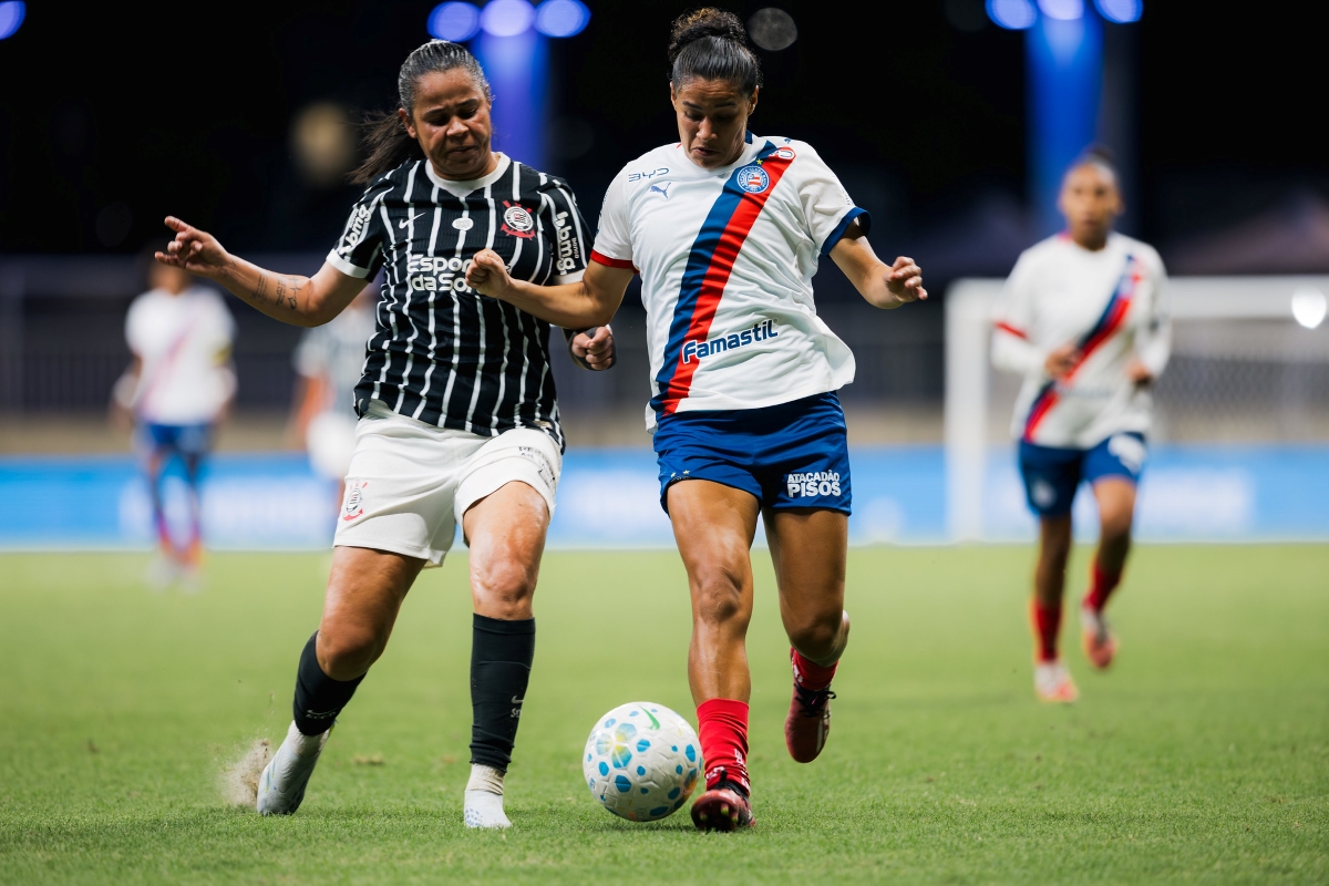 Brasileirão Feminino: Corinthians defende vantagem contra o Bahia na semi