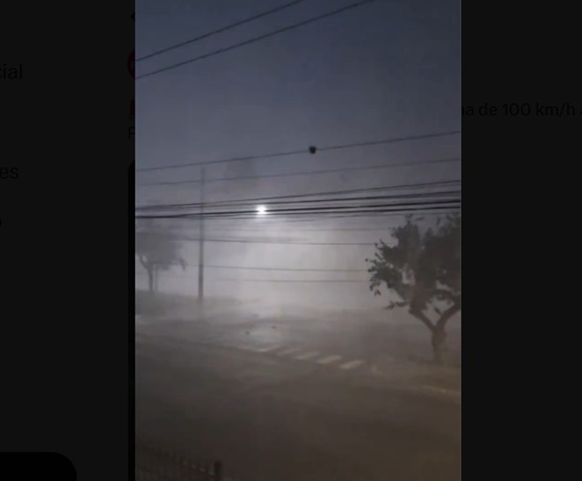 Chuvas e ventos de mais de 115 km/h causam estragos no Rio Grande do Sul