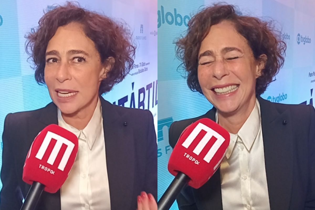 Andréa Beltrão revela volta ao teatro e faz mistério sobre espetáculo