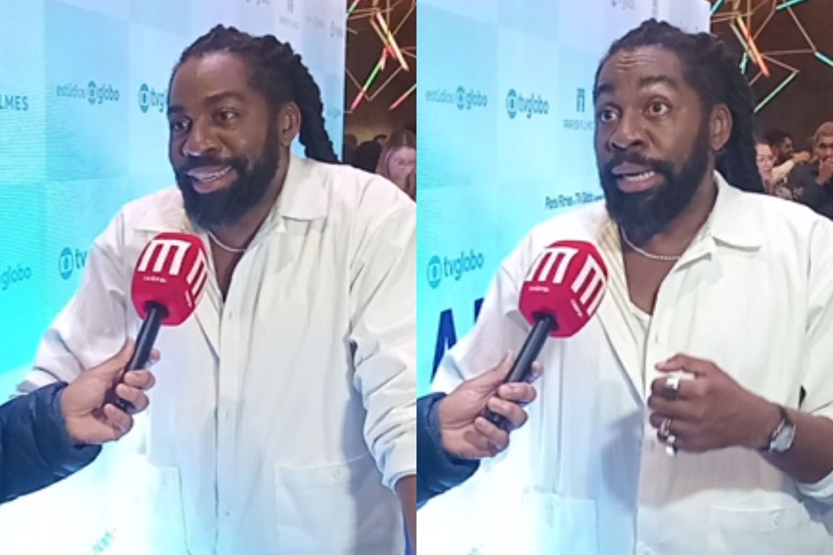 Lázaro Ramos sobre cenas com Taís Araújo em novela: "Amo trabalhar com ela”