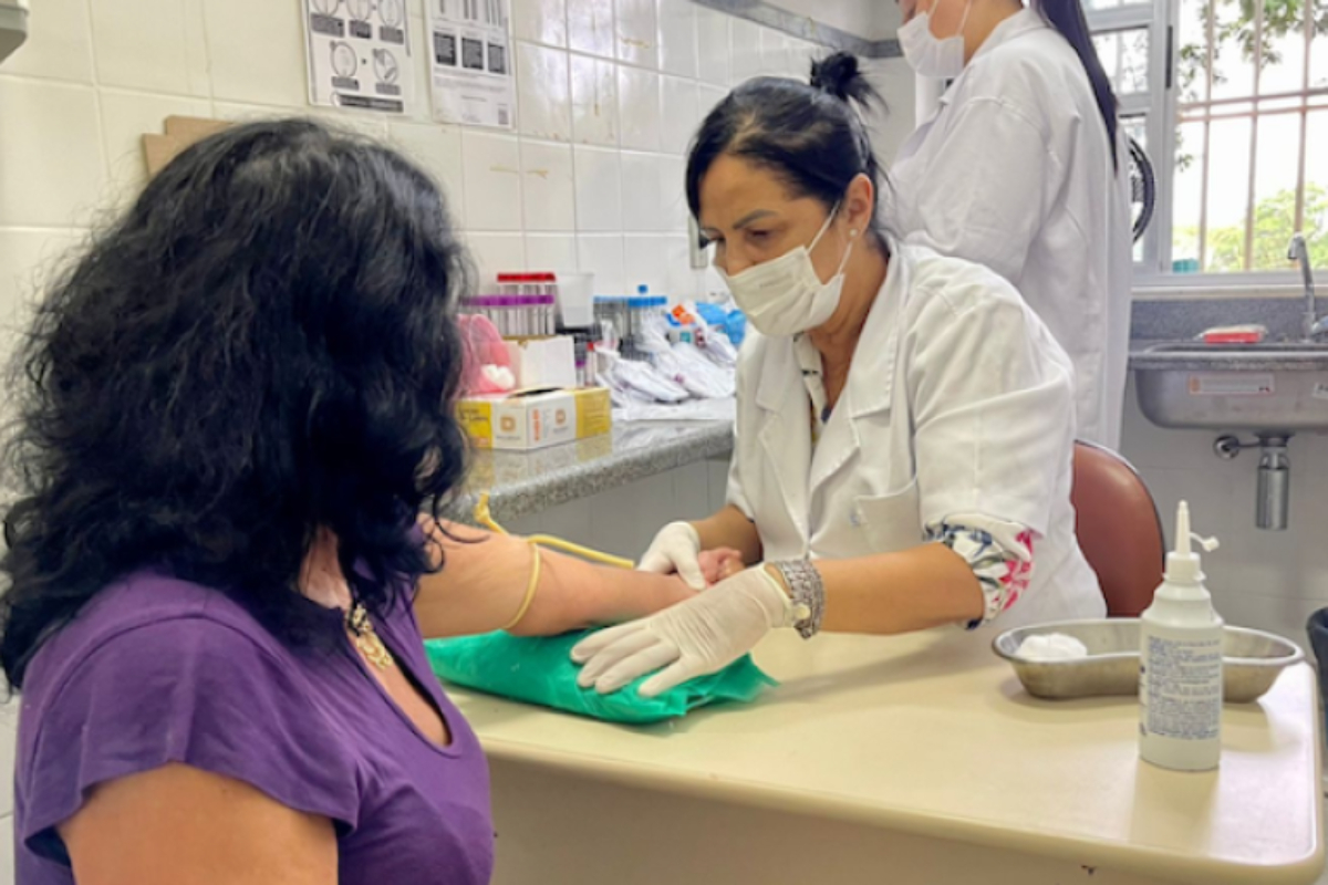 exame de sangue