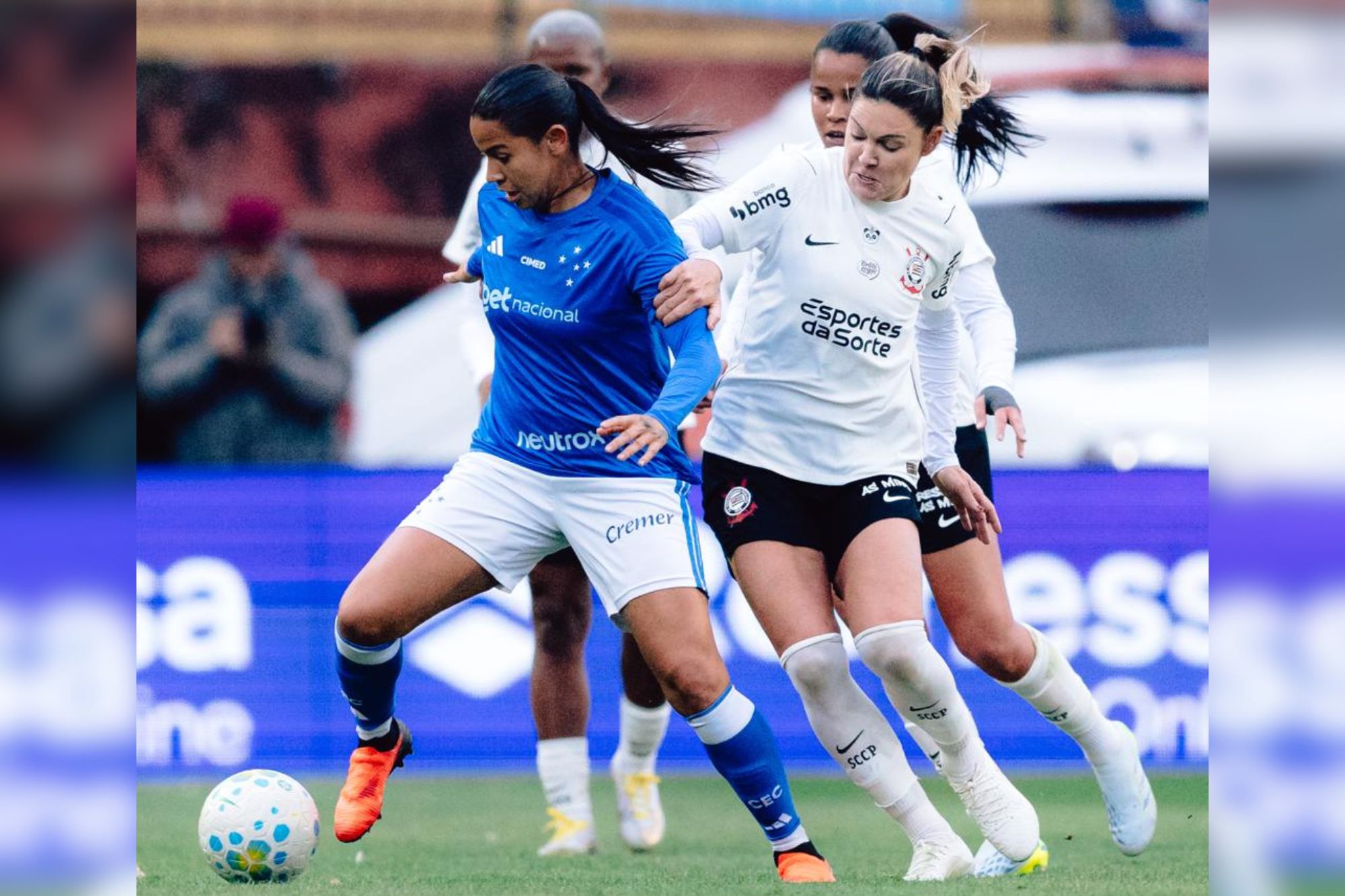 Corinthians bate Cruzeiro e vai à semifinal do Brasileirão Feminino