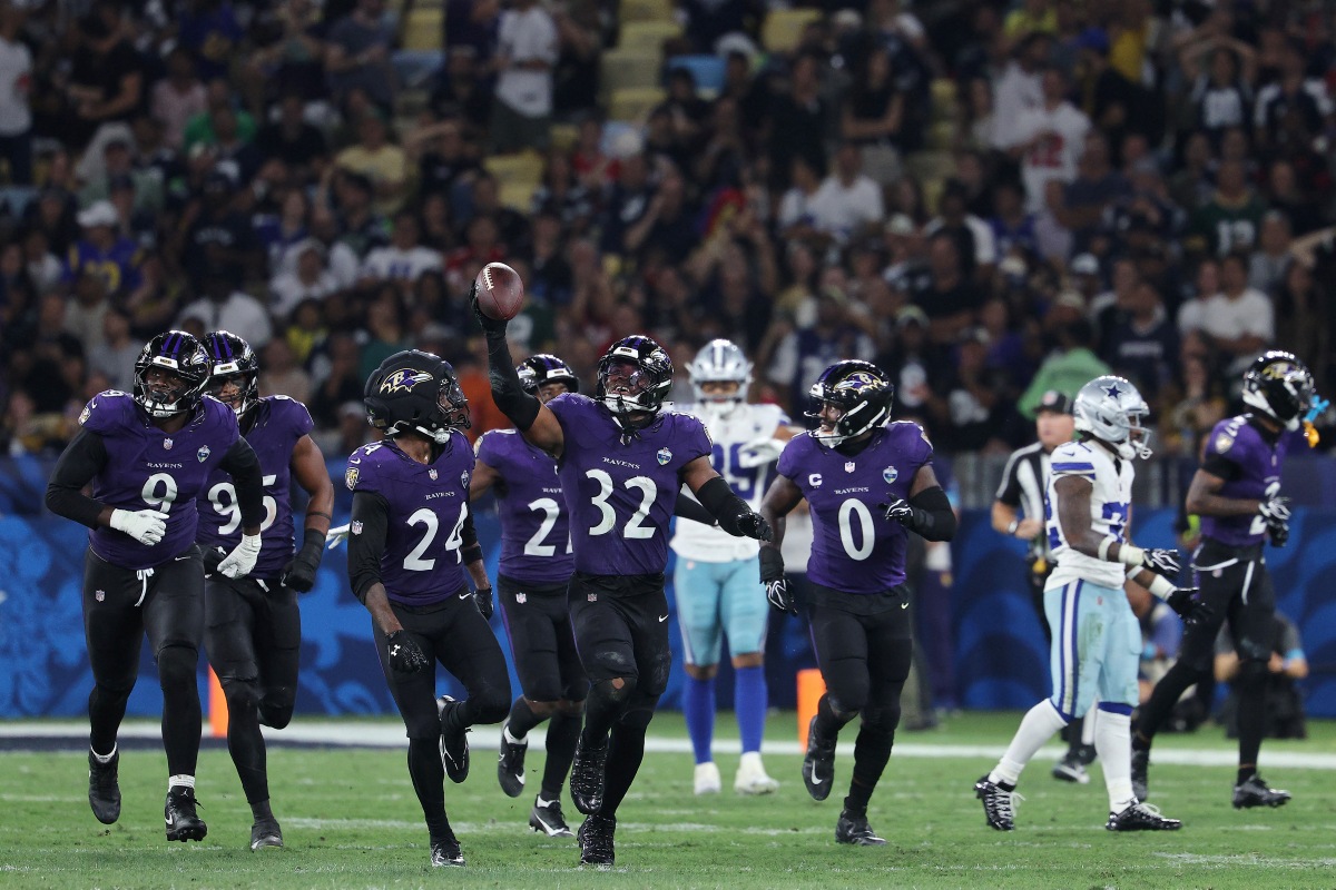 Em jogo emocionante, Baltimore Ravens supera o Dallas Cowboys no Maracanã