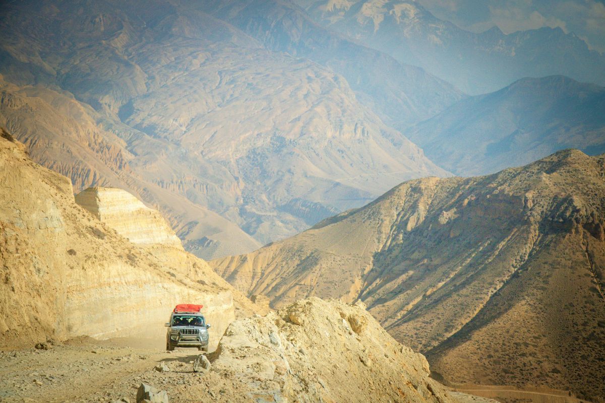 Região do Alto Mustang no Nepal proporciona paisagens impressionantes pelas belezas naturais do local