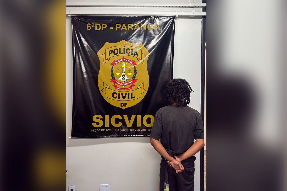 PCDF prende homem que matou jovem a pauladas dentro de casa no Itapoã