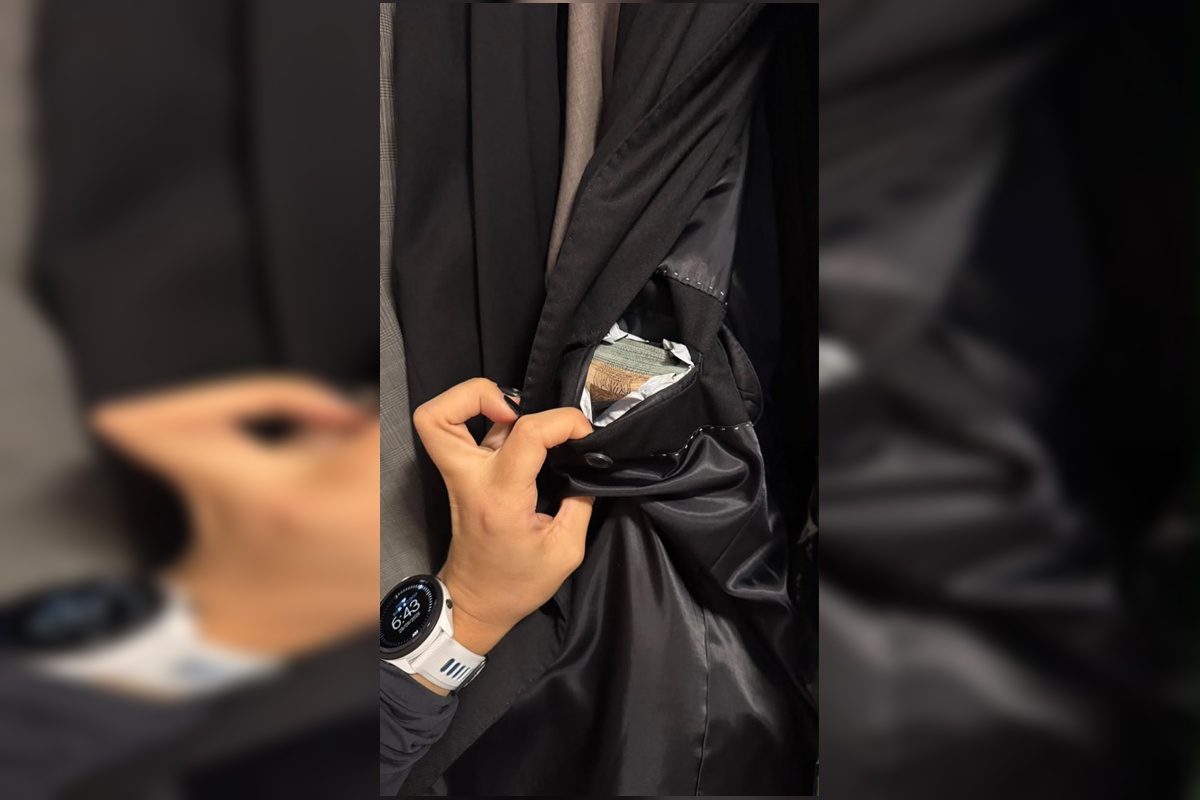 Operação Raio X: maço de dinheiro é encontrado em bolso de terno