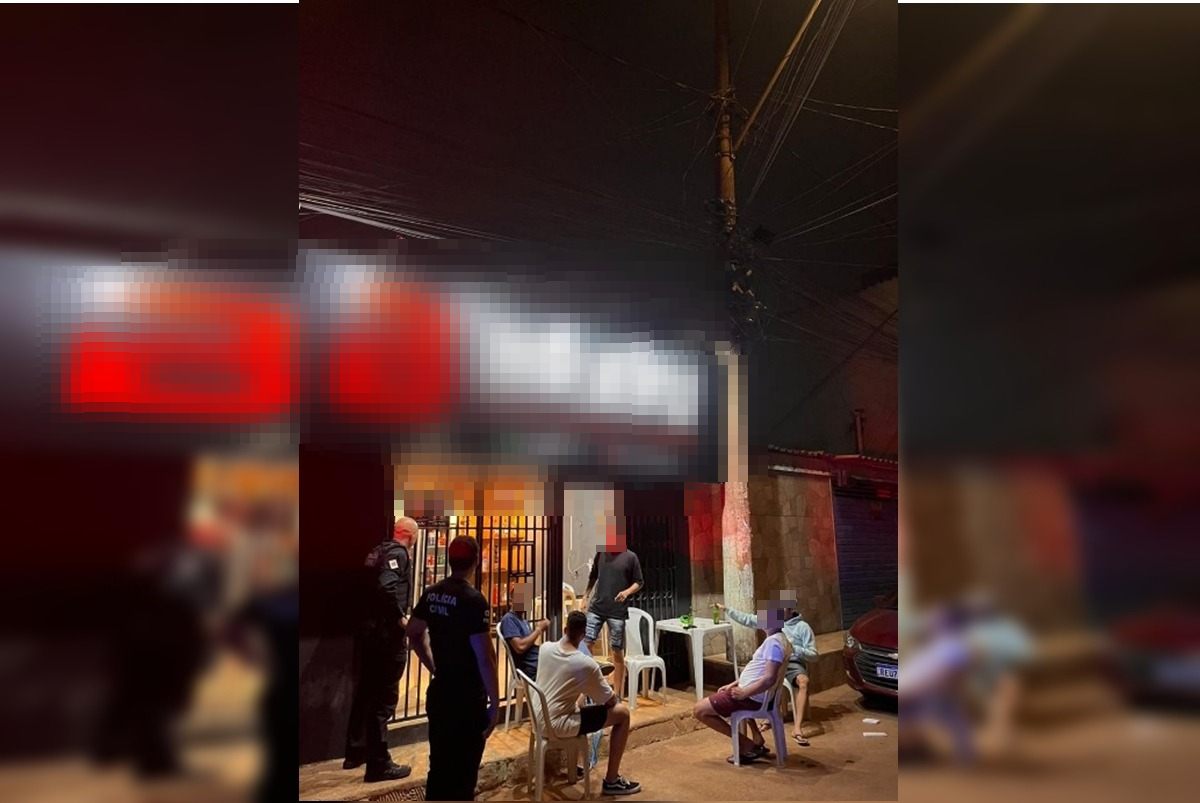 Operação da PCDF e PMDF mira distribuidoras e apreende armas na Estrutural