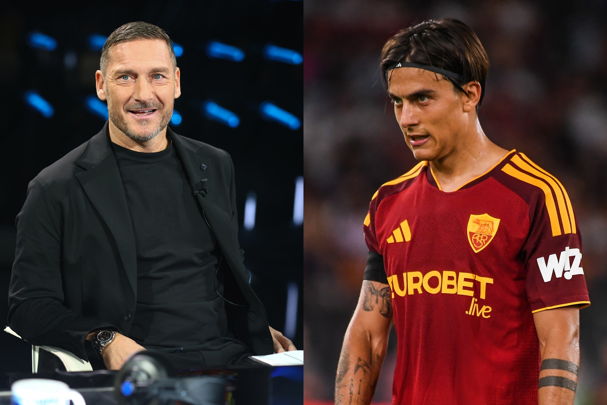 “Vocês estão todos loucos?”: Totti rejeita camisa 10 da Roma para Dybala