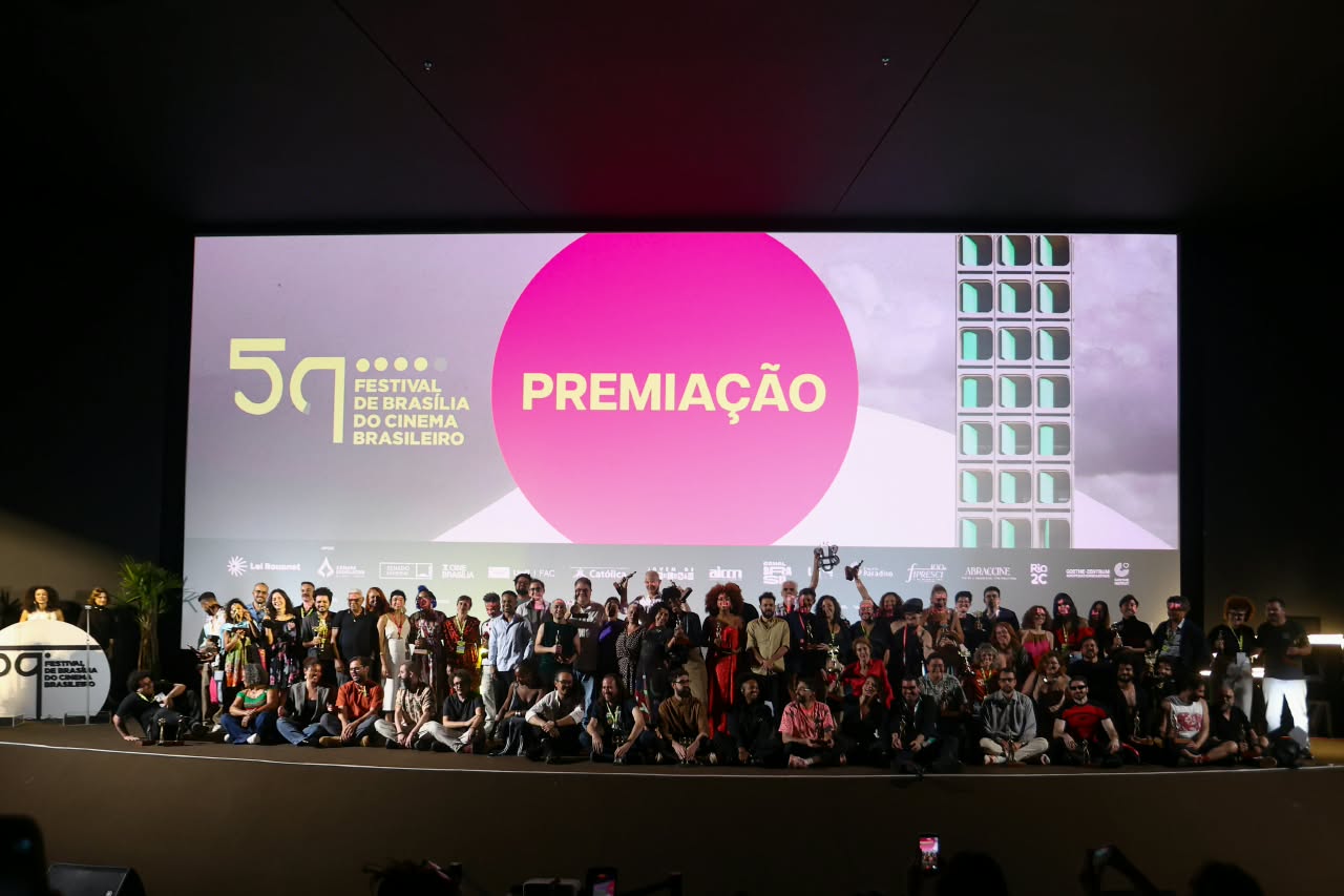 Veja a lista completa de vencedores do 59º Festival de Cinema de Brasília