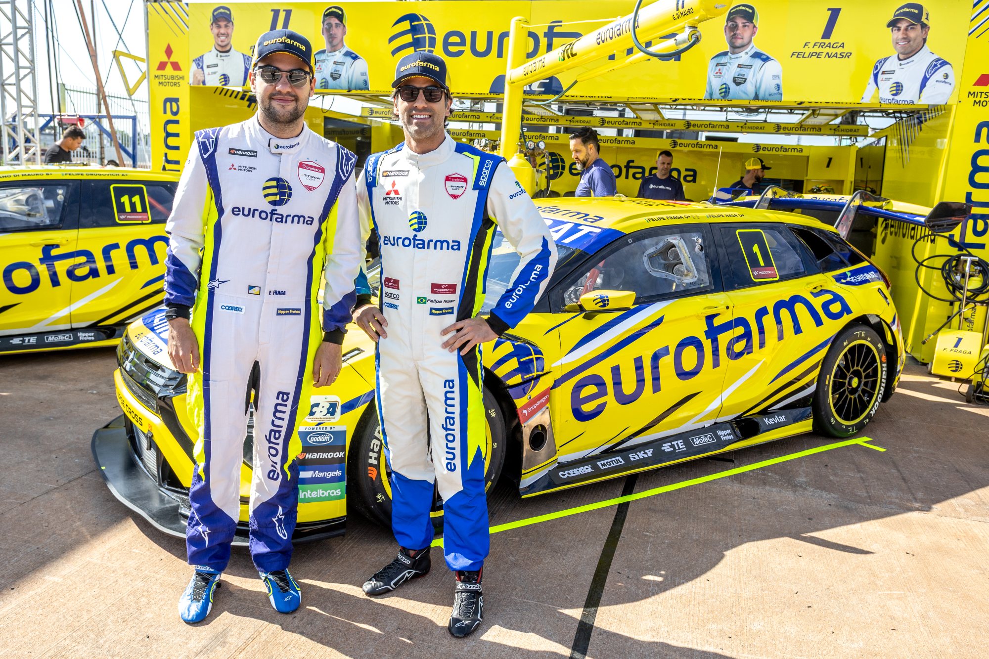 Endurance da Stock Car: Nasr e Fraga apostam na experiência para um bom desempenho em Brasília