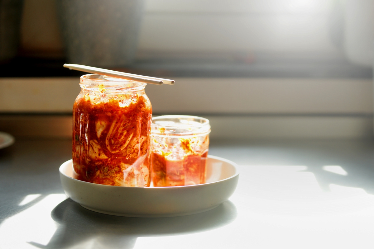 fermentação kimchi