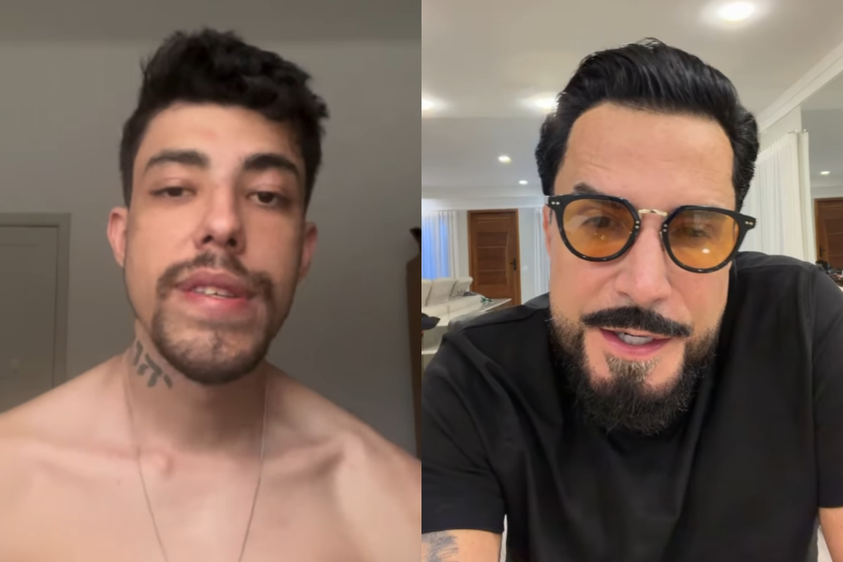 Filho detona Latino, expõe supostas traições e diz que cantor é pedófilo