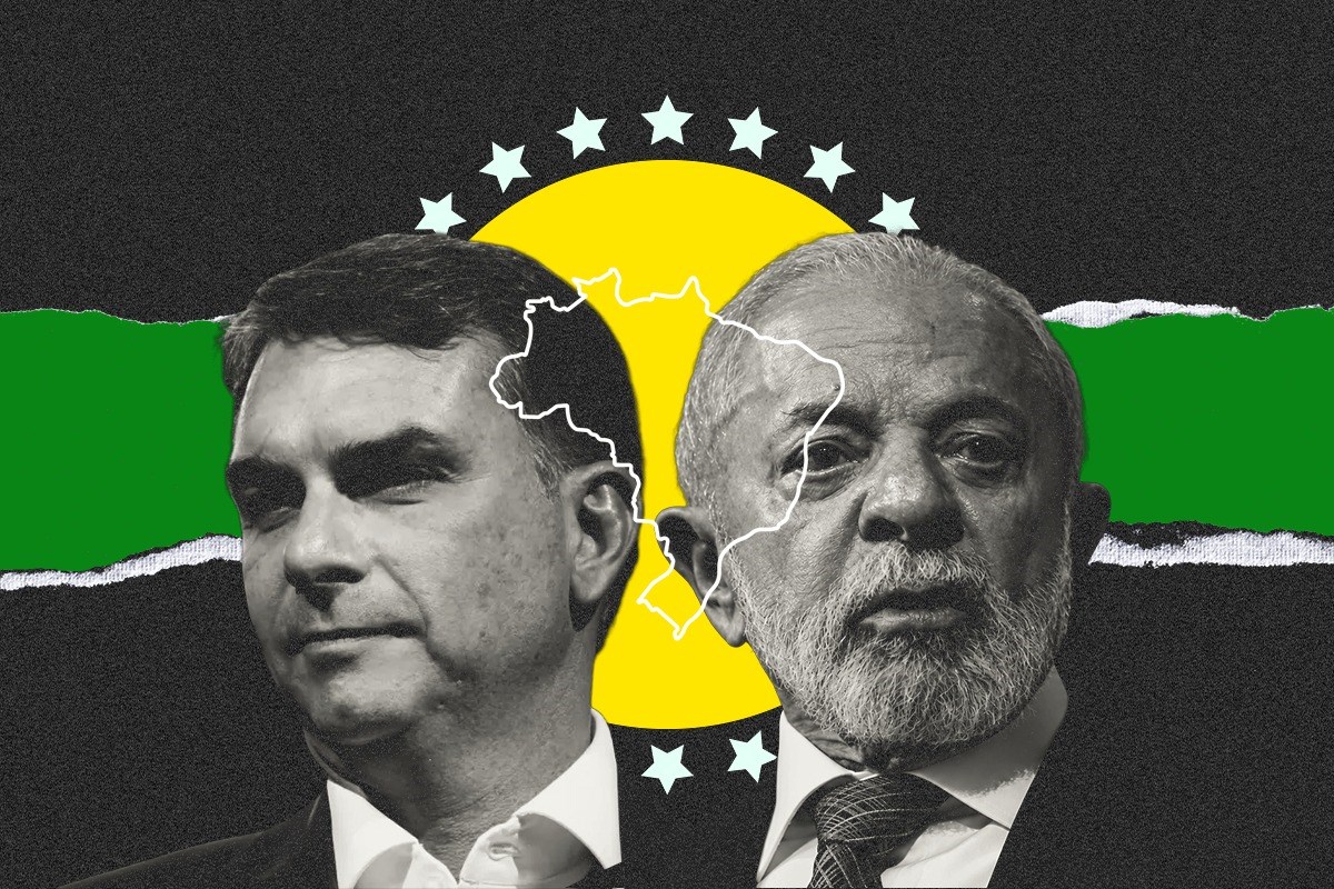 Eleições 2026: Flávio leva 1º turno em 15 estados; Lula, em 12