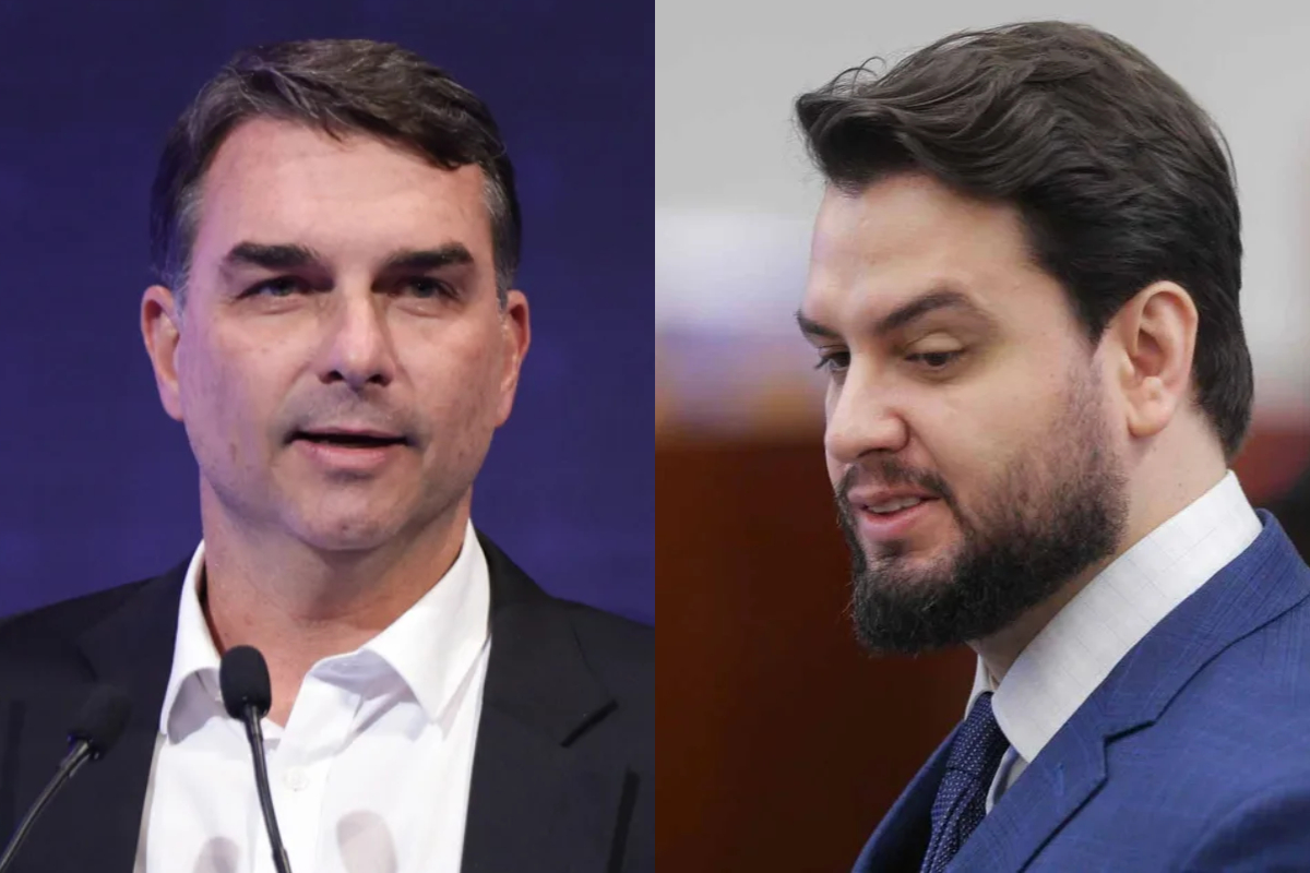 Flávio Bolsonaro visita Filipe Martins na prisão neste sábado (5/9)