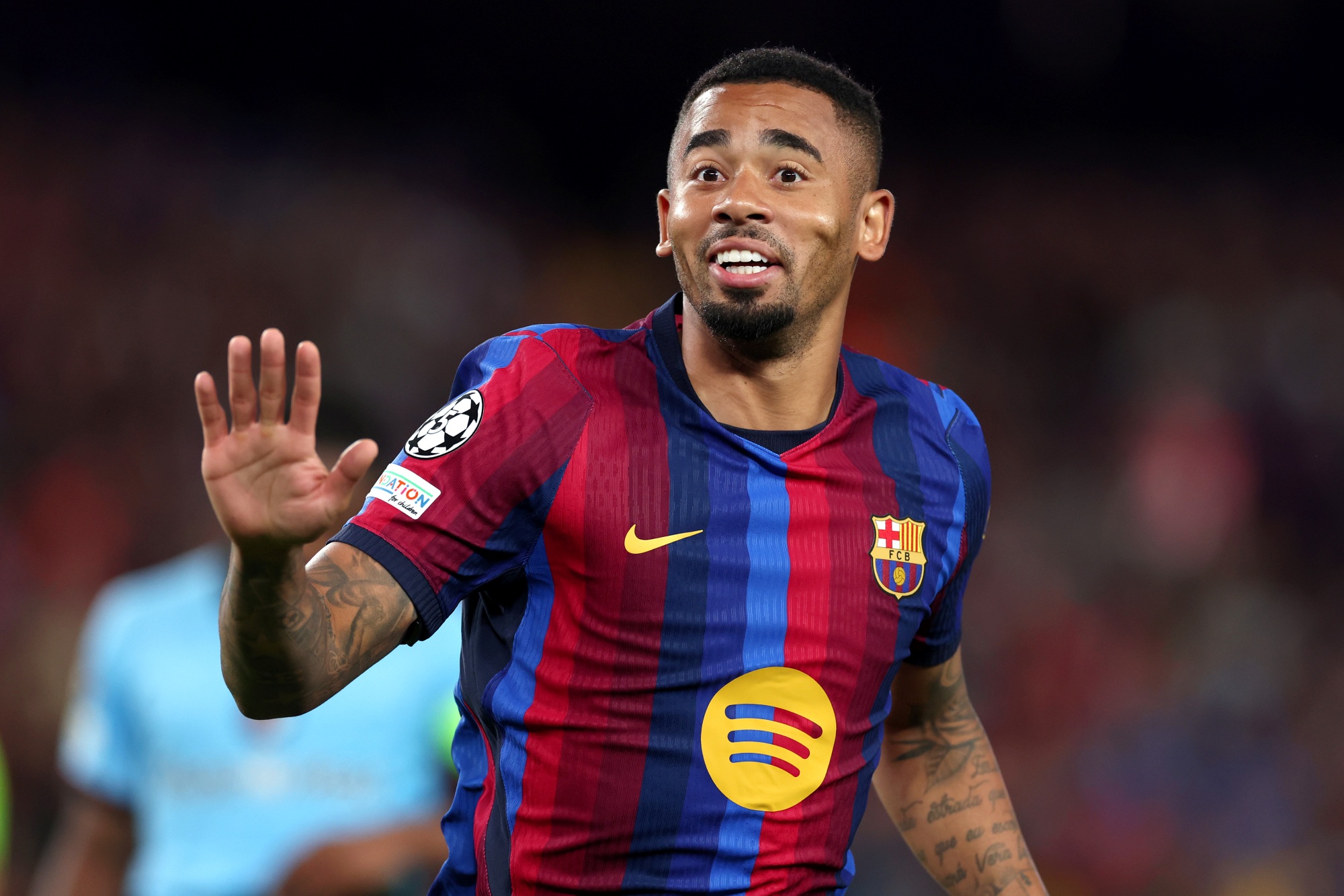 Gabriel Jesus iguala Rivaldo em lista de artilheiros do Brasil na Champions