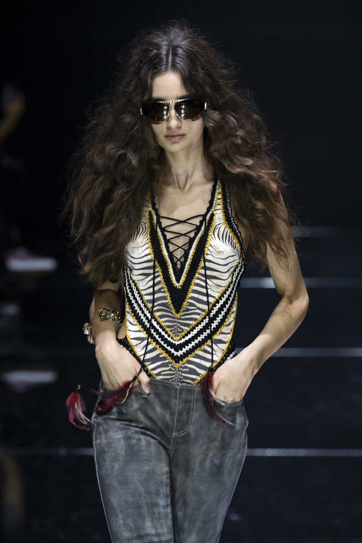 Roberto Cavalli Semana de Moda de Milão - Metrópoles