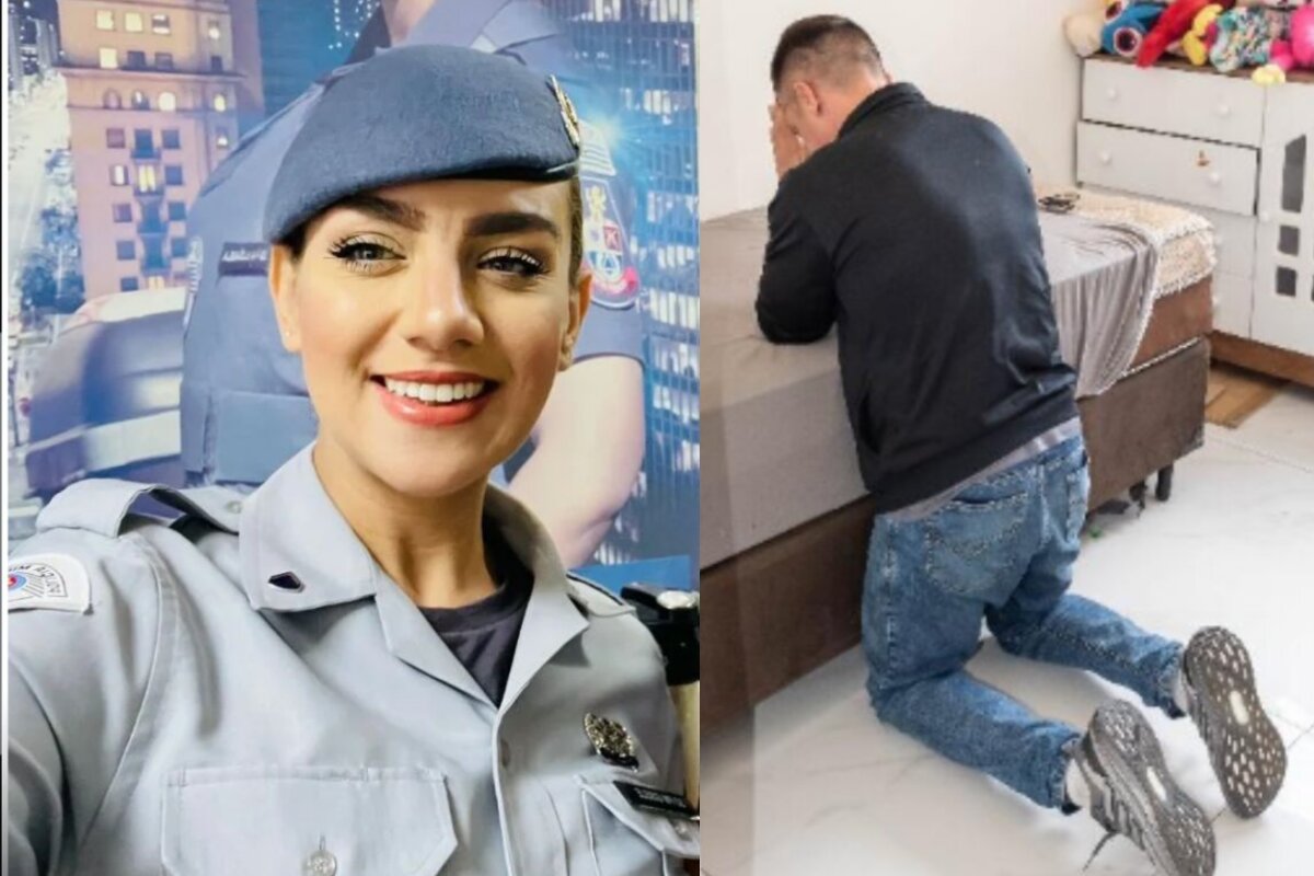 “Por que fez isso, meu amor?”: coronel diz falar com PM Gisele em orações