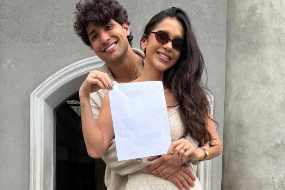 Fotos: Gizelly Bicalho se declara para Caue Fantin após casamento secreto