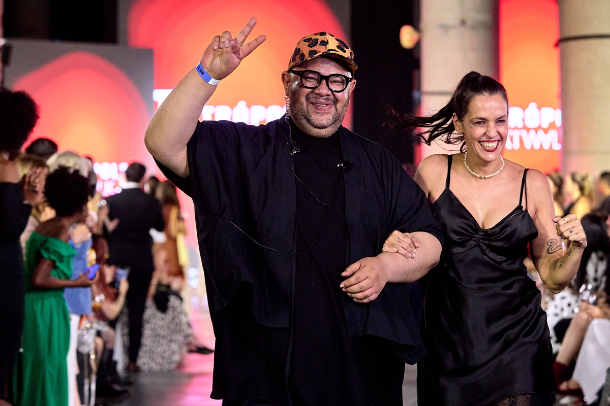 foto com cor. metrópoles catwalk - metrópoles