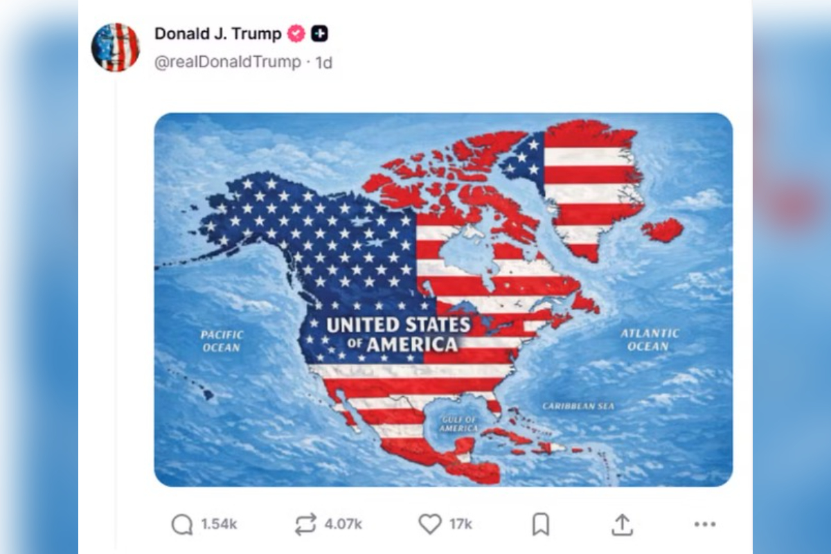Mapa polêmico de Trump gera crise e leva Islândia a convocar embaixador
