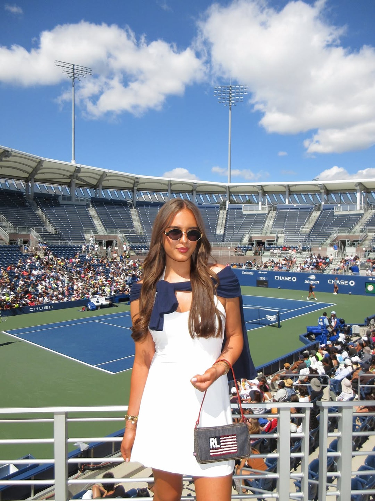foto com cor. polêmica com influencers us open - metrópoles