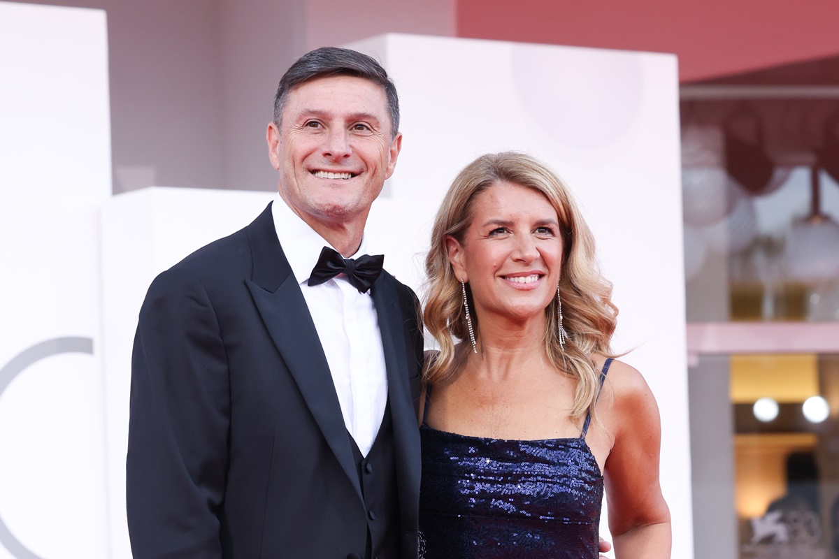 Javier Zanetti e Paula Zanetti 