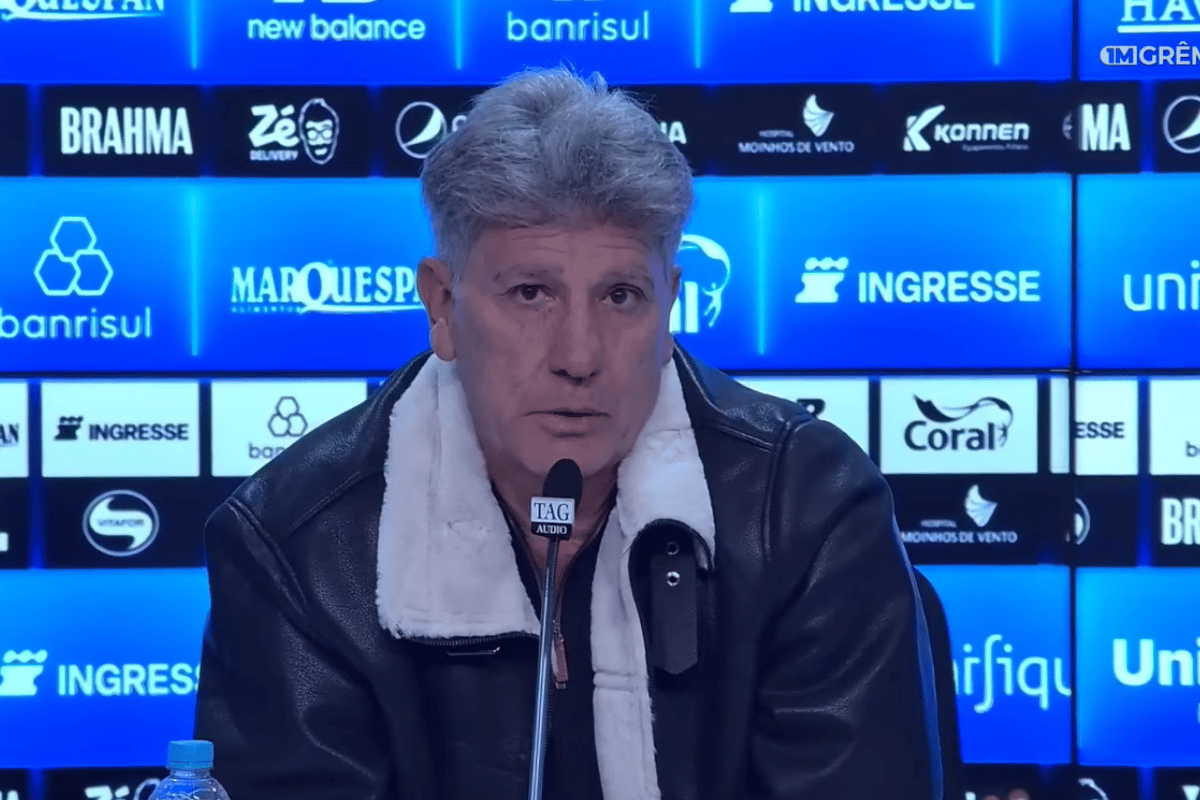 Renato Gaúcho é apresentado no Grêmio e destaca permanência na Série A