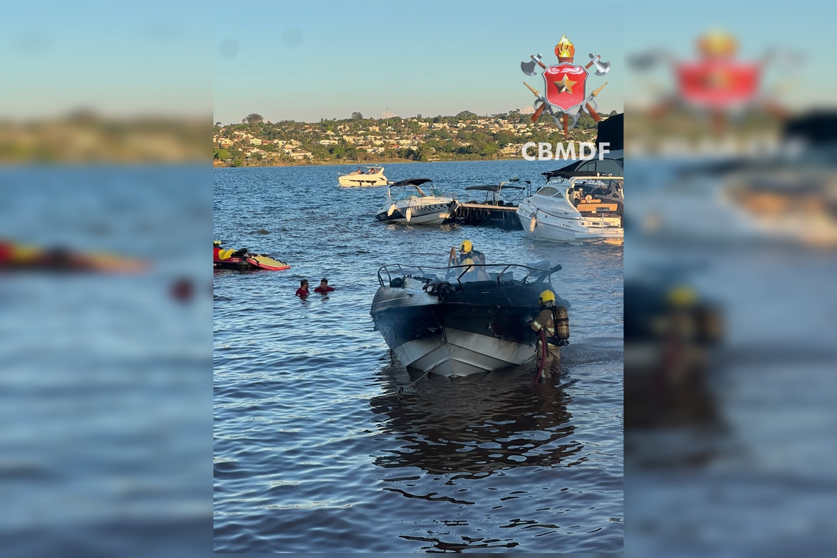 Motor de lancha apresentou falhas ao ligar antes de fogo, dizem testemunhas