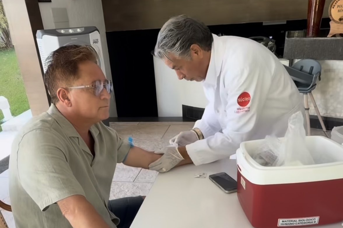 Leonardo fez exames antes de voltar a beber álcool