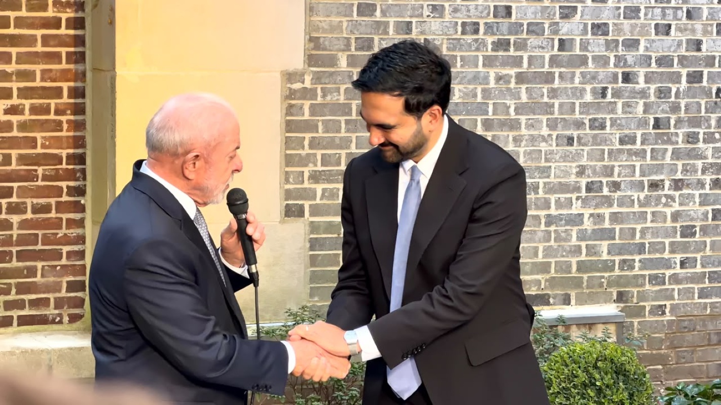 Em encontro, Lula e prefeito de NY falam sobre políticas a mais vulneráveis