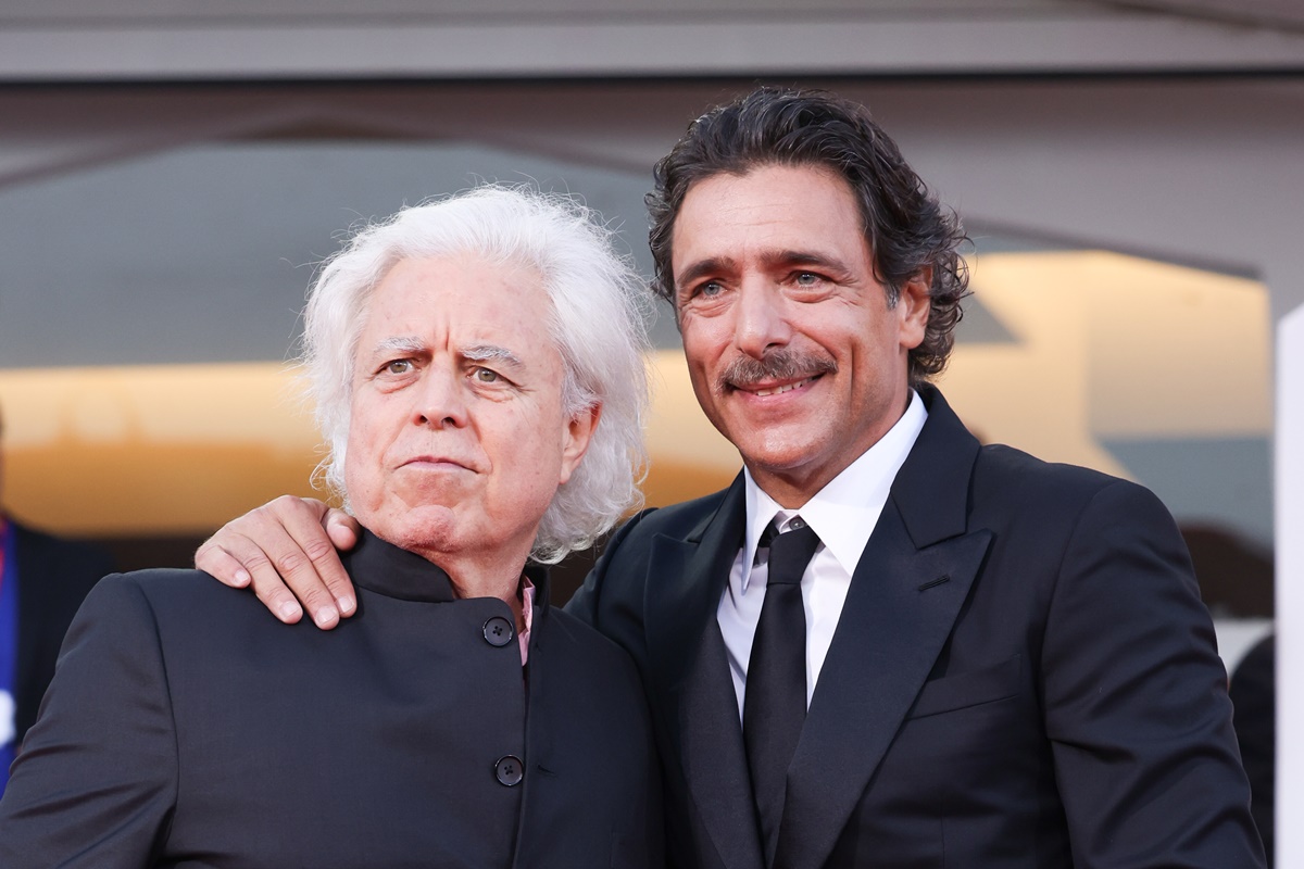 Marco Bechis and Adriano Giannini 