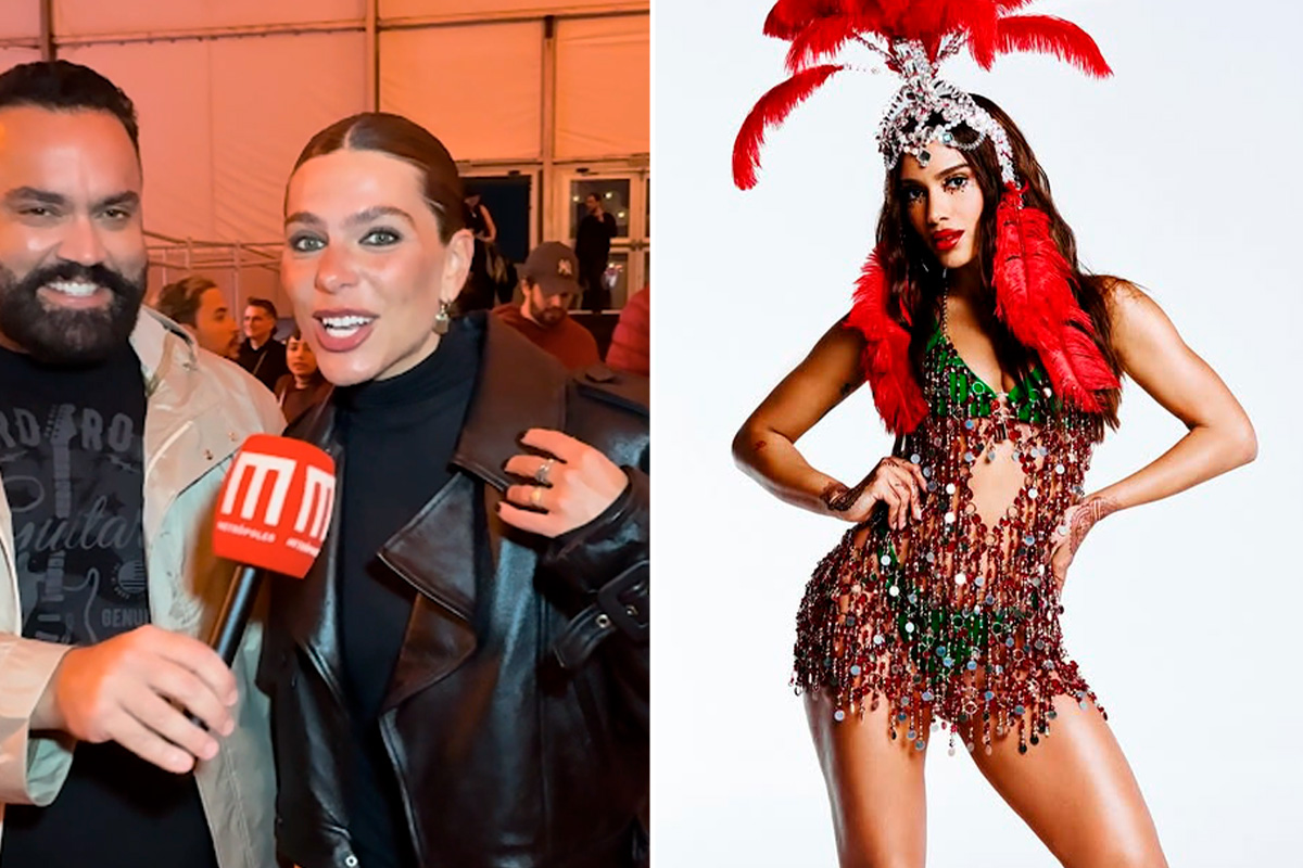 Mariana Goldfarb reage a Anitta na Grande Rio e dá dica: “No sapatinho”