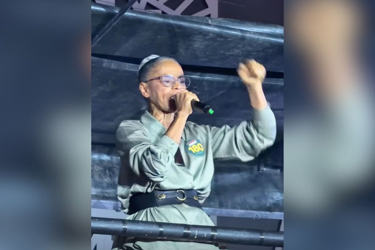 Ato falho: Marina troca próprio número pelo de Salles durante ato de Lula