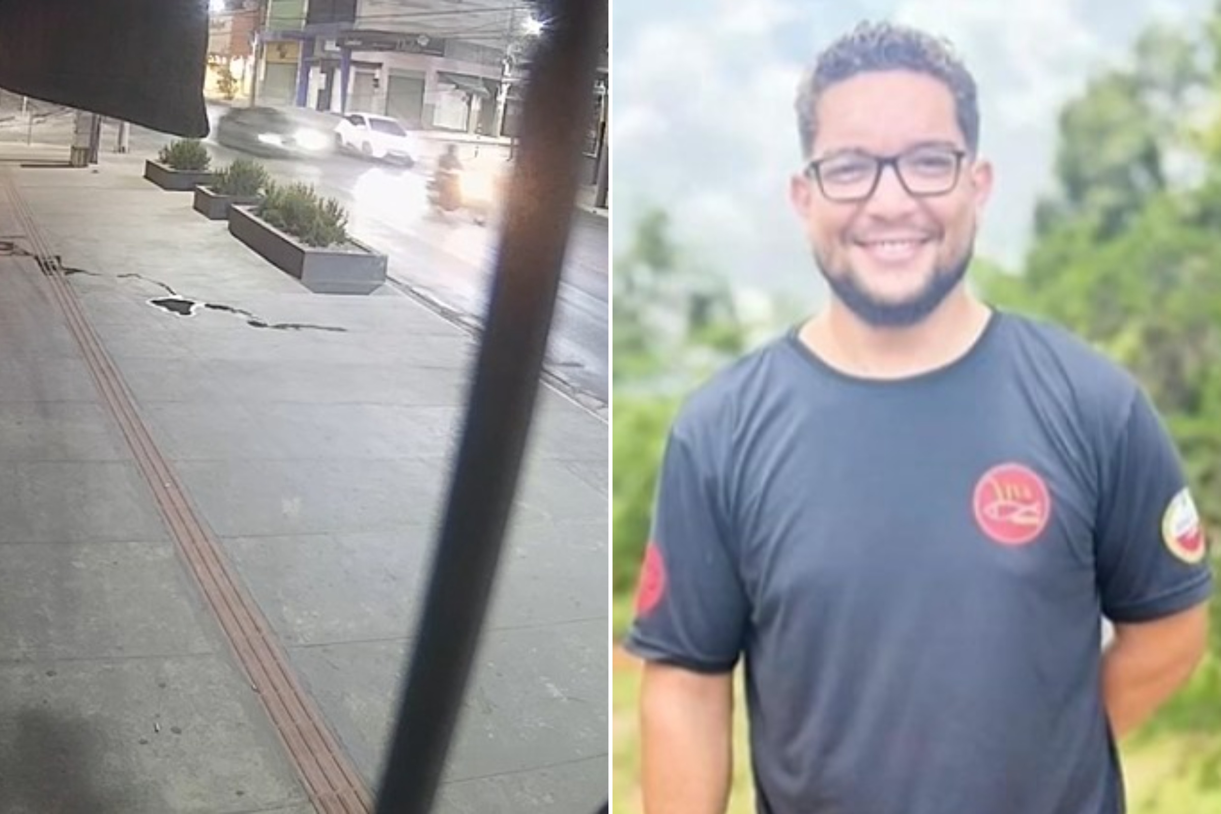 Câmera flagra momento em que motorista de BMW atinge e mata motociclista
