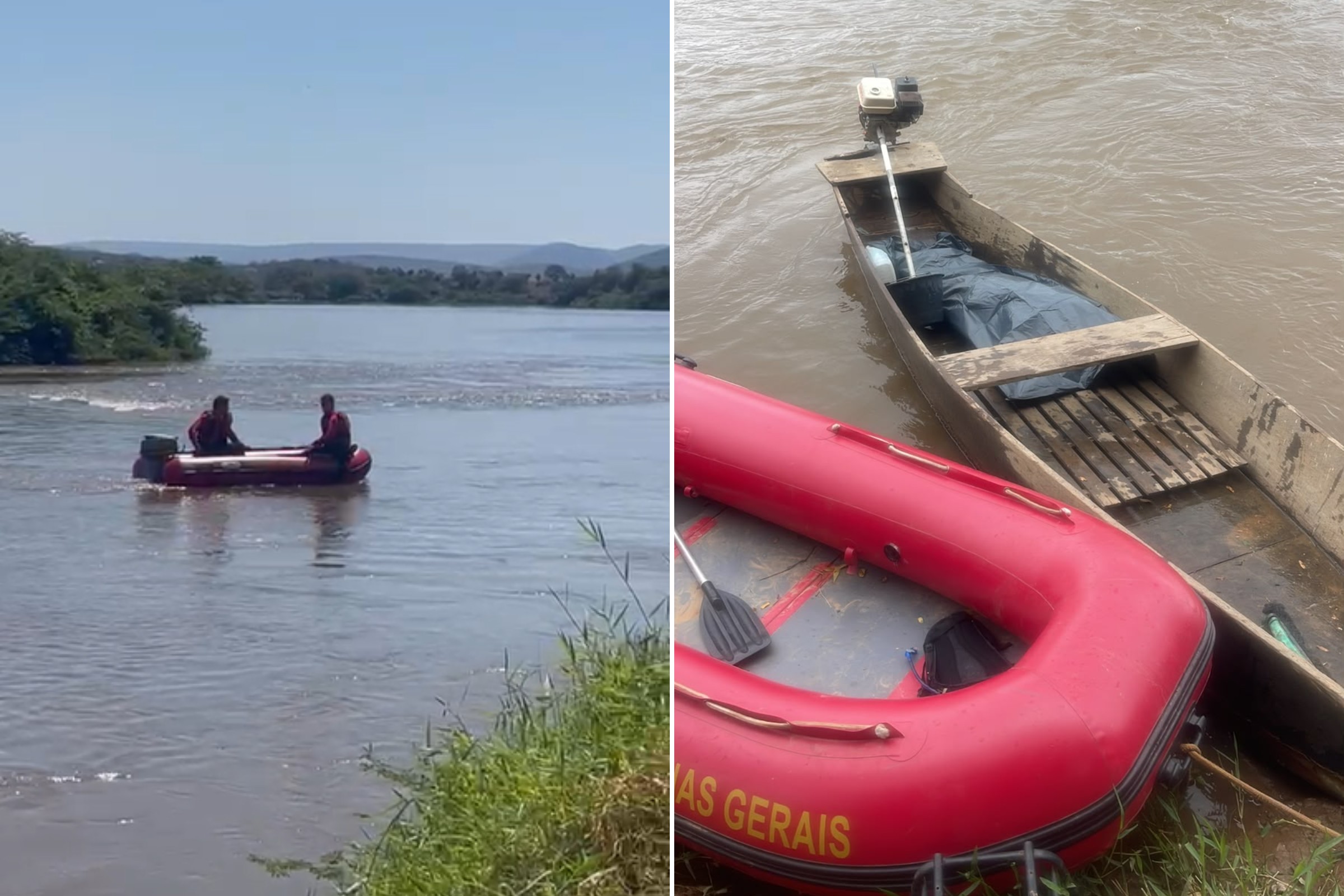 Jovem de 20 anos é encontrado morto após desaparecer no Rio Jequitinhonha
