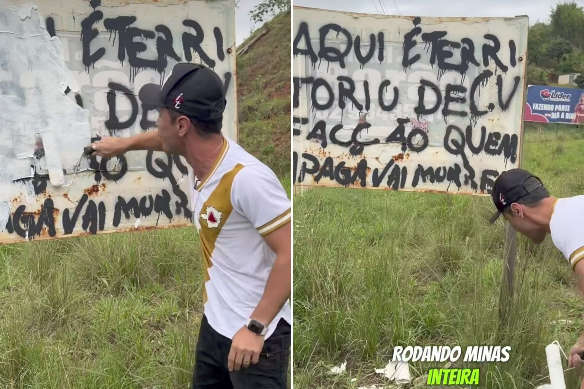 Em campanha, Cleitinho apaga "aviso" de facção em Minas: "Não tenho medo"