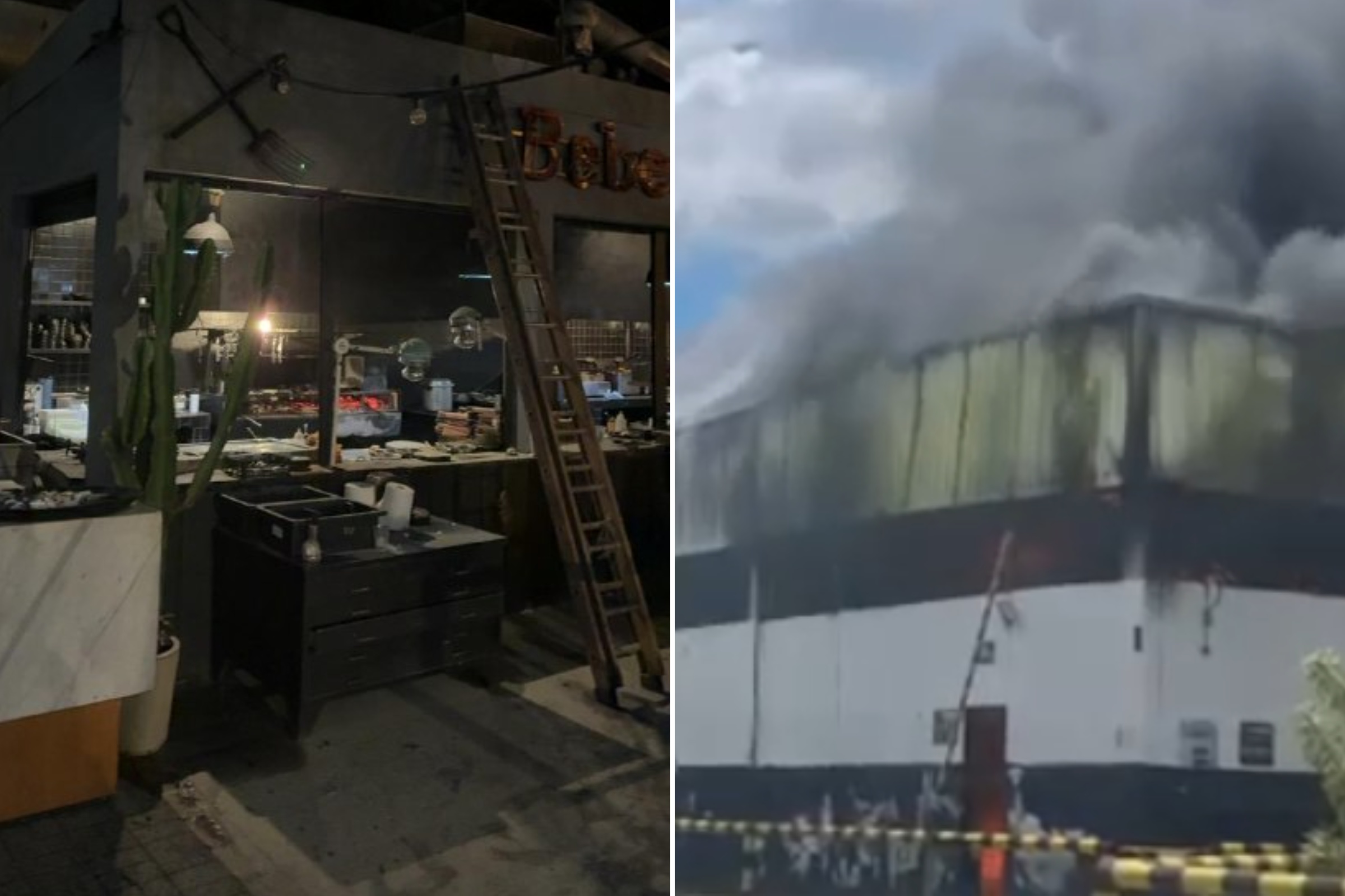 Restaurante em BH e área da Ambev são atingidos por incêndios em MG