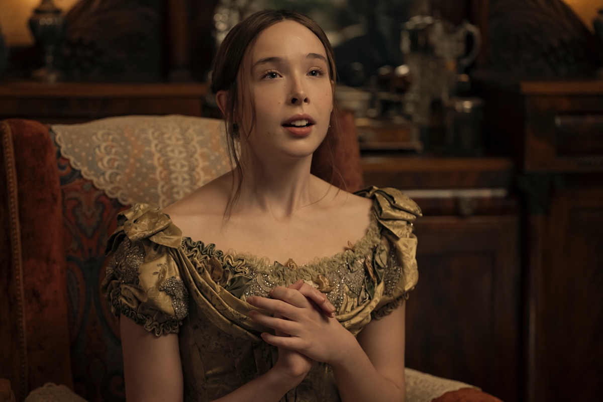 Imagem colorida de Ella Beatty como Lizzie Borden em Monstros: A História de Lizzie Borden, da Netflix - Metrópoles