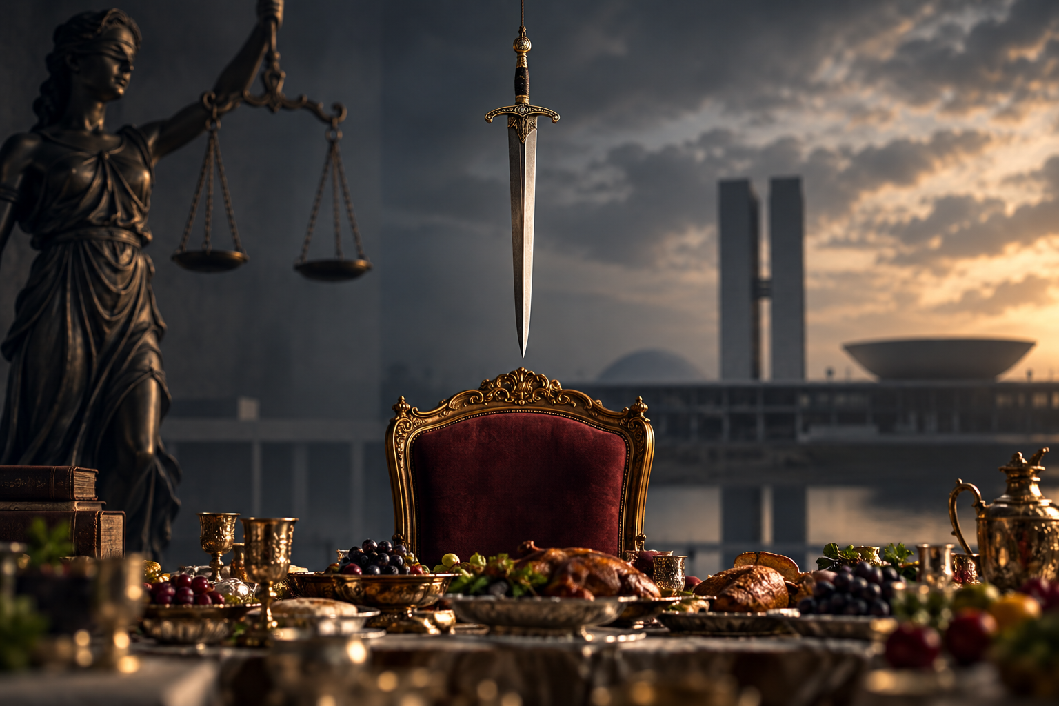O banquete de Dâmocles