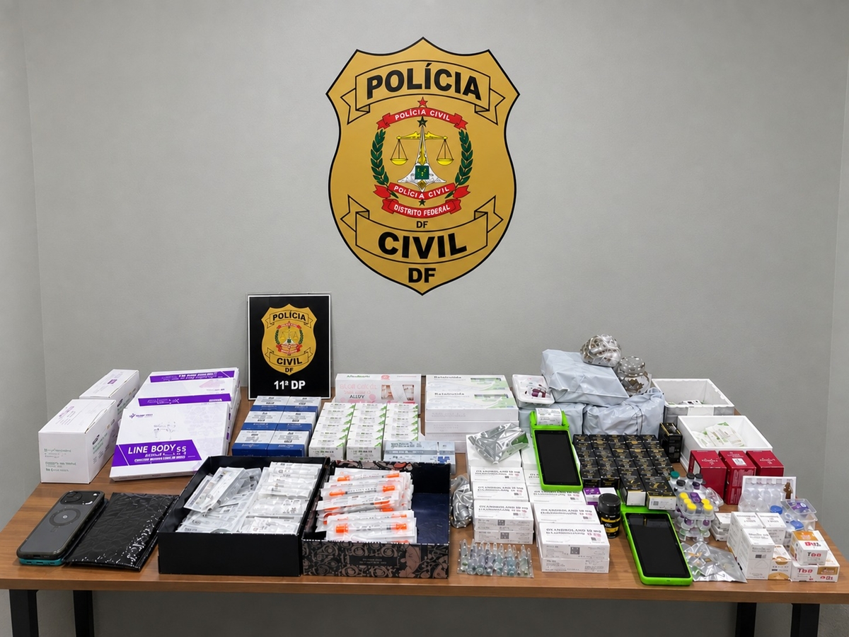 PCDF derruba comércio ilegal de canetas emagrecedoras e anabolizantes