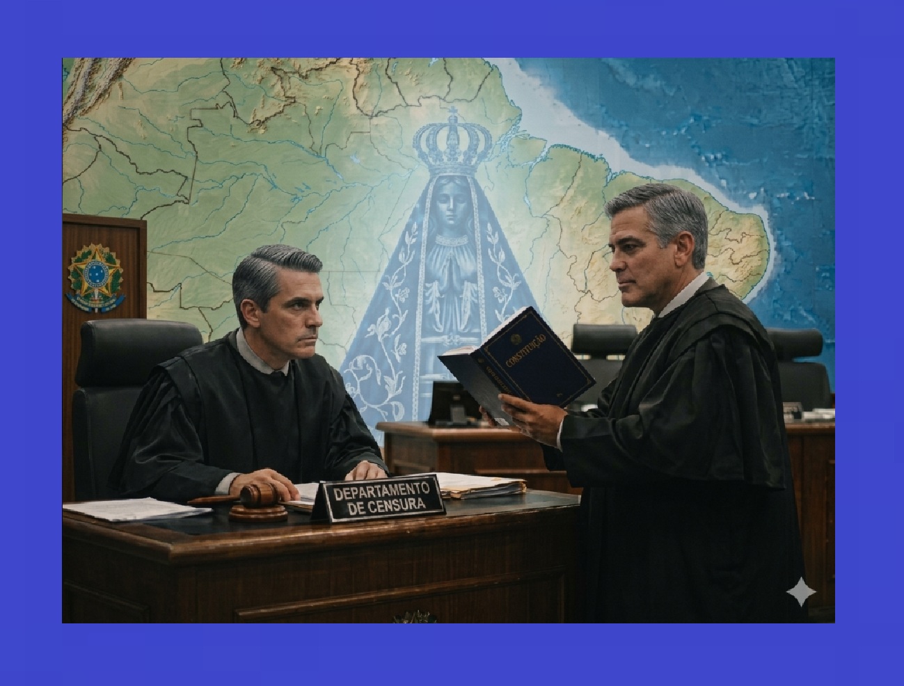 Nossa Senhora e Mendonça, o “celebrado censor”. Dino resgata a Constituição