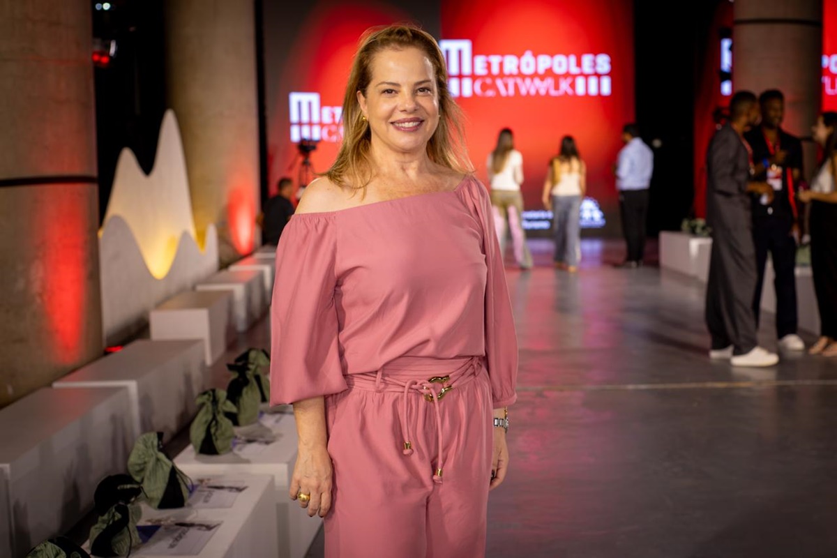 Patrícia Amaral, no Metrópoles Catwalk